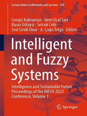 cover image of Intelligent and Fuzzy Systems
